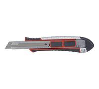 MAUL Cutter de sécurité MAULtool lame 18 mm argent/rouge