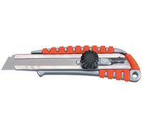 MAUL Cutter "Profi Plus" 18 mm zone de préhension caoutchoutée