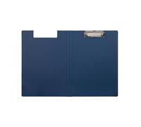 MAUL Etui de correspondance 2382037 A4, aspect marbré, pince métallique, bleu