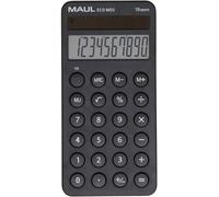 Maul ECO MD 2 Calculatrice de poche noir Ecran: 10 solaire (l x H x P) 72 x 147 x 13 mm