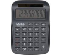 Maul ECO MJ 555 Calculatrice de bureau gris Ecran: 10 solaire (l x H x P) 110 x 154 x 27 mm