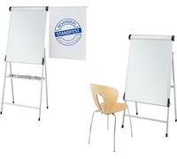 MAUL Flipchart professionel plus Tableau : (l)690x(H)1.005 mm Expédition par transporteur