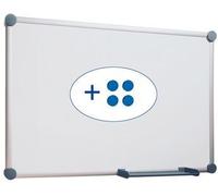Maul Hebel Tableau Blanc S¿Rie 2000, (L)600x(H)450 Mm, Gris