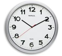 MAUL Horloge murale MAULstep 40 fonctionnement ¿lectrique argent¿