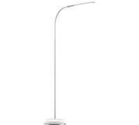 MAUL Lampadaire à LED MAULpirro, dimmable, blanc Blanc G