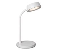 MAUL Lampe de bureau LED MAULabby – Petite, moderne, avec pied, flexible, 3000 K – Blanc