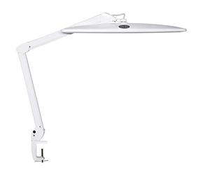 MAUL Lampe LED MAULwork | Lampe de travail professionnelle | LED dimmable | Lampe à pince LED avec 6500 K et 2248 Lm | Luminaire pour le bureau, l'atelier et le laboratoire | Blanc