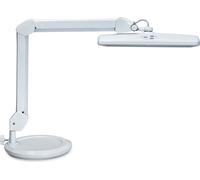 MAUL Lampe LED pour poste de travail Intro dimmable+pied blanc