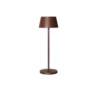 MAUL Lampe LED sans fil MAULnina marron rechargeable tactile IP54