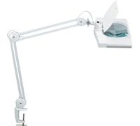 MAUL LED Lampe loupe MAULvitrum pied à pince noir