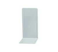 MAUL Serre-Archives en métal (2 pièces) 14x12x24cm | Serre-Livre, Organisateur, décoration pour l'étagère, Le Bureau et la Maison | Métal Stable et Robuste au Design élégant | Gris