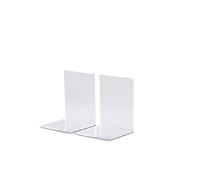 MAUL Serre-livres en acrylique 10 x 8 x 10 cm transparent – Lot de 2