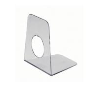 Maul Lot de 2 Serre-livres (L)90 x (P)105 x (H)120 mm, Transparent