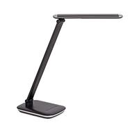 MAUL Luminaire de bureau LED MAULgrace colour vario, Lampe de chevet de haute qualité avec bras double - Lampe design avec température de couleur 3000 - 6500K - noir