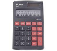 MAUL M 12 - calculatrice de poche 12 chiffres alimentation pile et solaire