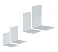 Maul maul serre-livres en acrylique, transparent, 100x100x130 mm noir G