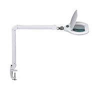 MAUL Lampe loupe LED MAULcrys Vallée A - Intensité variable, Métal, 17W, Blanc