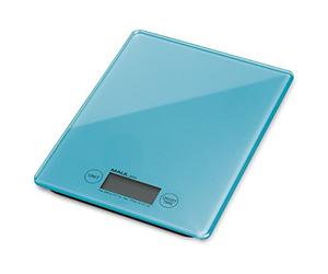 Maul MAULGloss Balance de cuisine numérique avec surface en verre Bleu clair 5 kg