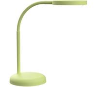 MAUL lampe LED MAULjoy | Lampe bureau sur pied stable | Petite lampe de bureau peu encombrante pour la table et le bureau | Lampe flexible avec température de couleur de 3000K | Lime