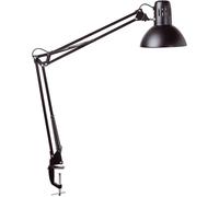 MAUL Spot à pince MAULstudy 8230590 1x E27 sans ampoule Noir 1 pc