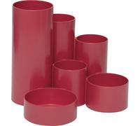 Maul MAULtubo Recycling 4115625 Organiseur de bureau rouge Nombre de compartiments: 6