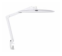 MAUL Lampe de travail LED MAULwork – dimmable, parties LED séparées, pince, 6500K 2248 lm, blanc