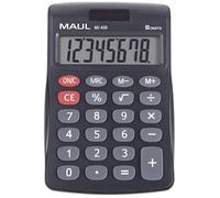 Maul MJ 450 Calculatrice de bureau noir Ecran: 8 à pile(s), solaire (l x H) 113 mm x 72 mm