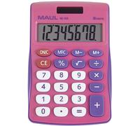 Maul MJ 450 Calculatrice de bureau rose Ecran: 8 à pile(s), solaire (l x H) 113 mm x 72 mm