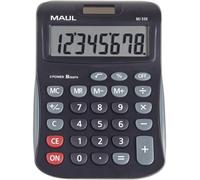 Maul MJ 550 Calculatrice de bureau noir Ecran: 8 à pile(s), solaire (l x H) 155 mm x 11 mm