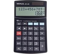 Maul MTL 600 Calculatrice de bureau noir Ecran: 12 à pile(s), solaire