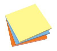 Maul Notes adhérentes 10 x10 cm coloris assortis - 3 blocs de 100