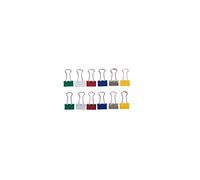 Maul Original Mauly Klemmer 13 mm, Pinces , largeur de serrage 4 mm, 2141399, boîte de 12 pieces, Couleurs assorties