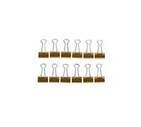 Maul Original Mauly Klemmer 19 mm, Pinces , largeur de serrage 7 mm, 2141992 boîte de 12 pieces, gold