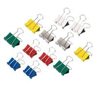 Maul Original Mauly Klemmer 25 mm, Pinces , largeur de serrage 9 mm, 2142599, boîte de 12 pieces, Couleurs assorties
