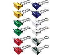 MAUL Pince Foldback assortie (L)19 mm Largeur de serrage : 7 mm 12 pièces