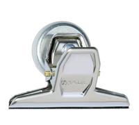 MAUL Pince-papier MAULpro avec aimant Largeur : 75 mm nickel 3 pièces
