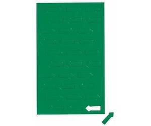 MAUL Planche Symboles Magnétiques Flèche 1 x 2 cm 30 PCs Vert