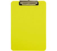 MAUL Planchette à pince MAULneon DIN A4 transparent jaune