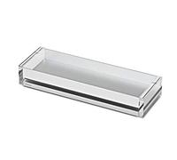MAUL plumier elegant MAULacro 1 rayon Acrylique Aluminium 208 x 32 x 70 mm transparent 1966005 1 pièce