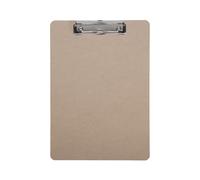 MAUL Porte-bloc MAULbasic A4 – pince métal, tenue ferme – brun
