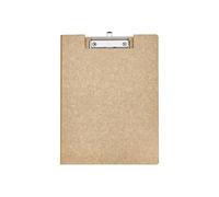 MAUL Porte-bloc à pince Maulbalance – carton renforcé 3 mm – A4 – brun