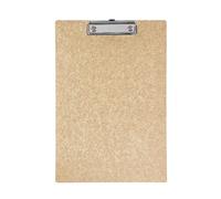 MAUL porte bloc A4 MAULbalance | Porte bloc en carton au look élégant | Pince métallique moderne pour ranger le papier | Porte-documents pour bureau, cuisine et atelier | Brun