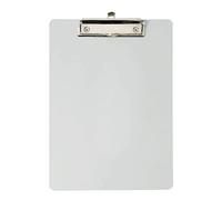 MAUL porte bloc A4 MAULoutdoor | Porte bloc en plastique spécial au format A4 | Planche à pince flexible et résistante aux coupures | Pince moderne | Pour le bureau et l'atelier | Gris