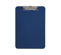 MAUL porte bloc A4 | Porte bloc en plastique au format DIN A4 | Clipboard à suspendre | Pince moderne pour le rangement du papier | Pour le bureau, la cuisine et l'atelier | Bleu foncé