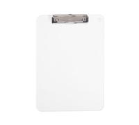 MAUL porte bloc A4 | Porte bloc en plastique au format DIN A4 | Clipboard à suspendre | Pince moderne pour le rangement du papier | Pour le bureau, la cuisine et l'atelier | Transparent