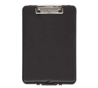 MAUL Porte-bloc 2349090 A4 avec compartiment Noir plastique résistant aux chocs 242 x 345 x 33 mm
