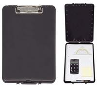 Maul Porte-Bloc Avec Compartiment De Rangement, Porte-Formulaires, A4, Format Portrait Noir