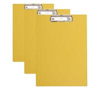 MAUL Porte-bloc en carton plastifié A4 Jaune (Lot de 3)