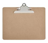 MAUL Porte-bloc MAULclassic A4 paysage en bois, pince nostalgique, fixation murale