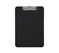 MAUL Porte-blocs plastique A4 (23405-90) – pince cintre, épaisseur 3 mm, écartement 10 mm, Noir G